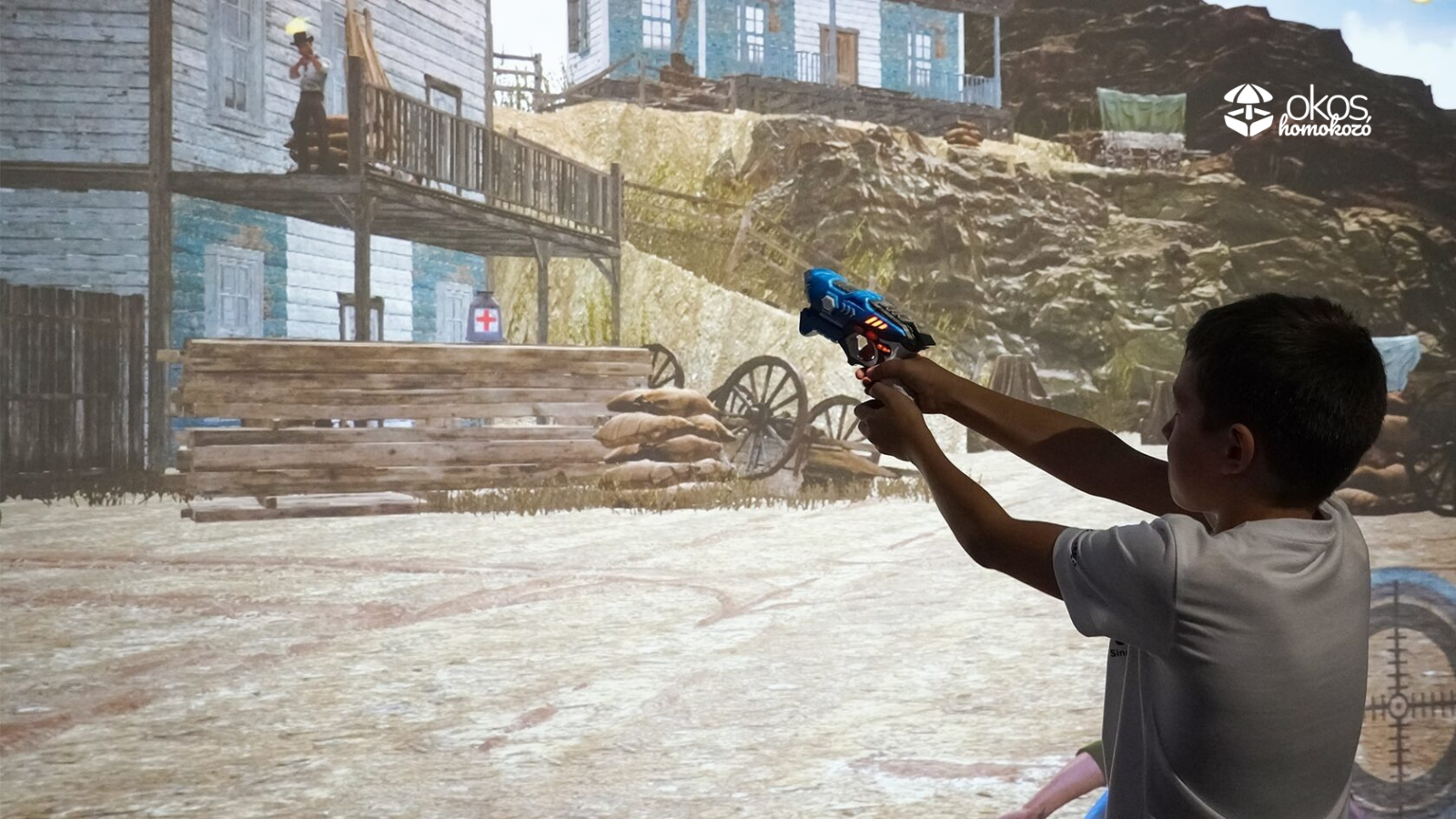 Astro Blaster interaktív lézerharc