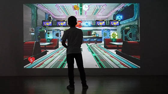 Astro Blaster interaktív lézerharc játék