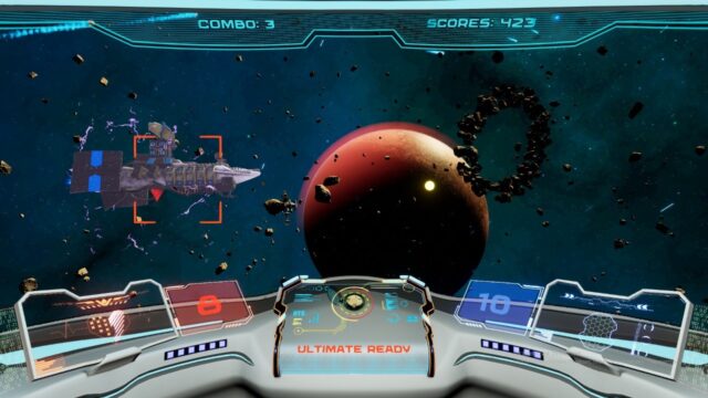 Astro Blaster interaktív lézerharc játék